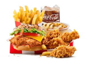 Wicked Zinger Box Lrg (With Zinger Burger)