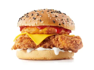 Brekkie Delux Burger- NO EGG