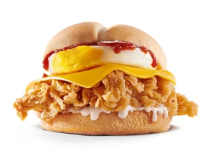 Brekkie Crunch Burger